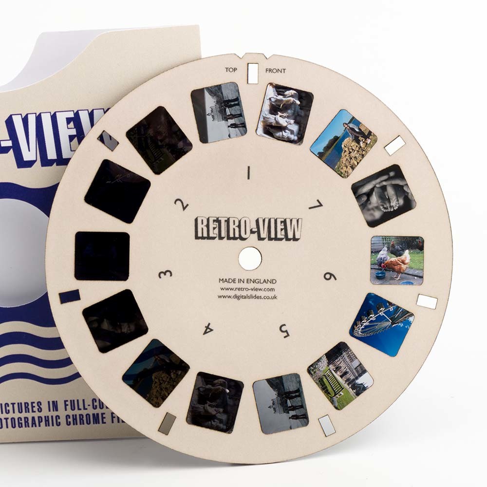 Custom View-Master reels from your images